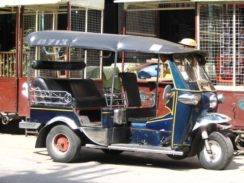 Tuk Tuk - En lokal taxi i Chiang Mai