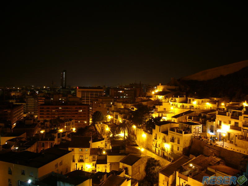 Alicante på natten